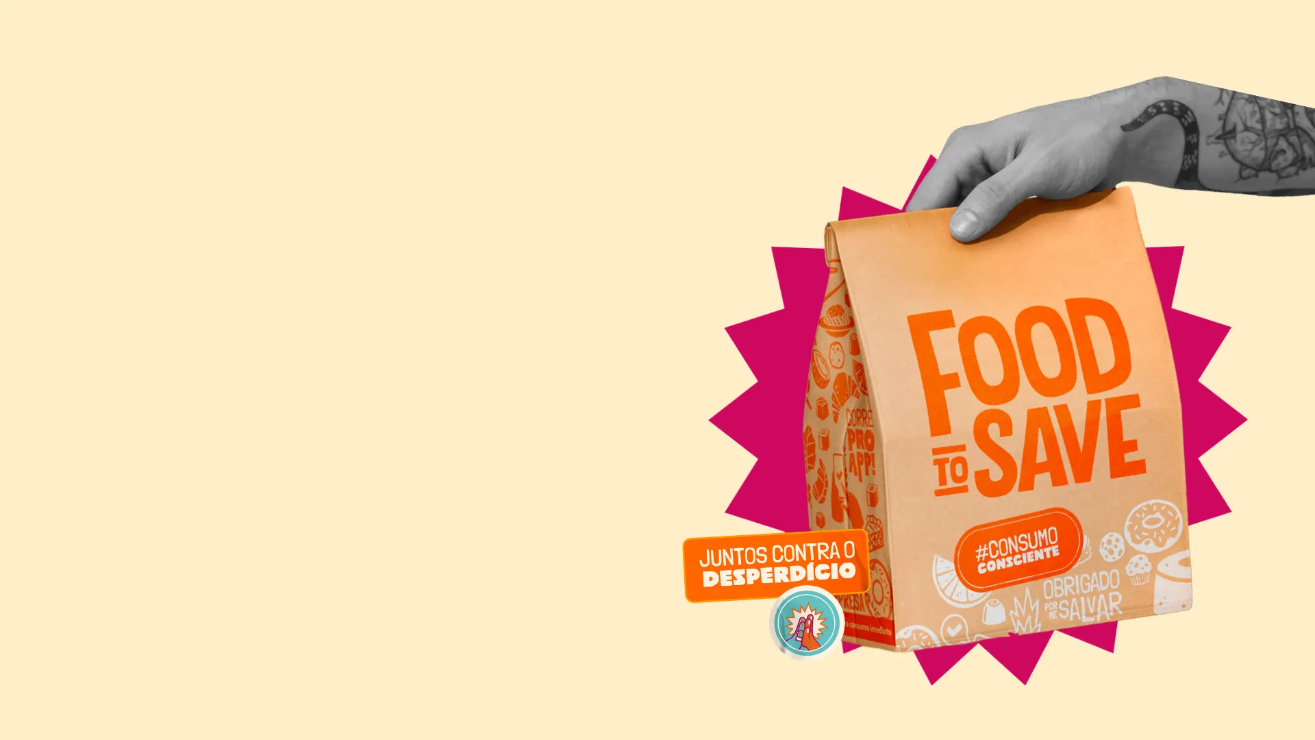 Salve comida do desperdício com DESCONTOS EXCLUSIVOS