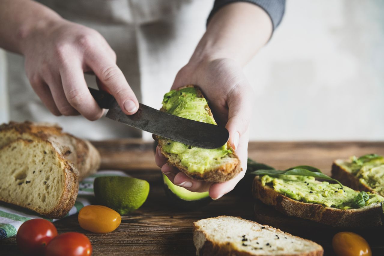 sandwiches cooking