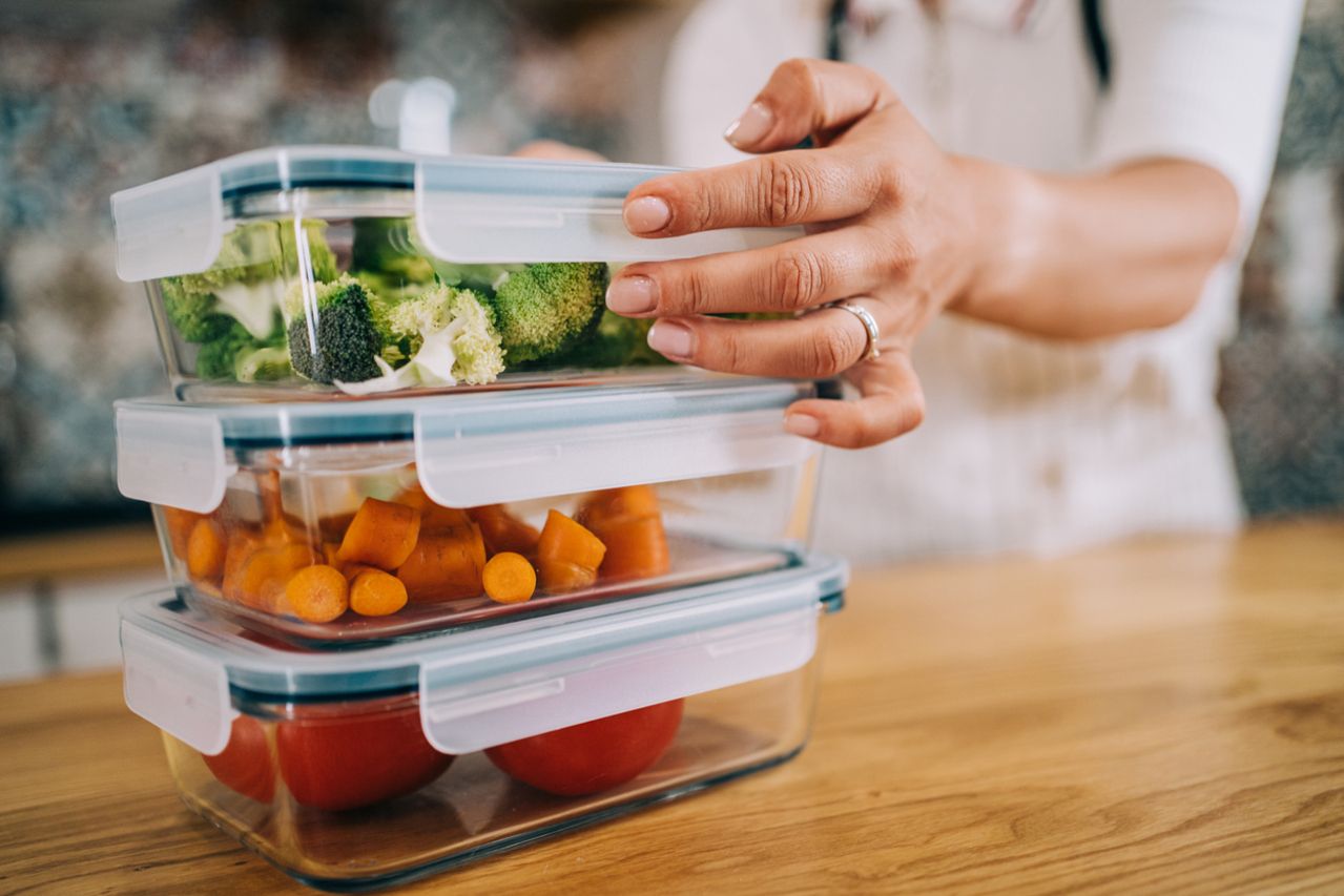 Vegetable storage.